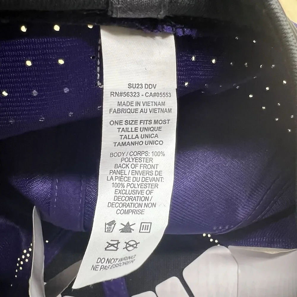 NEW OSFM Kansas State Wildcats Nike 2022 Sideline Classic99 Performance Cap